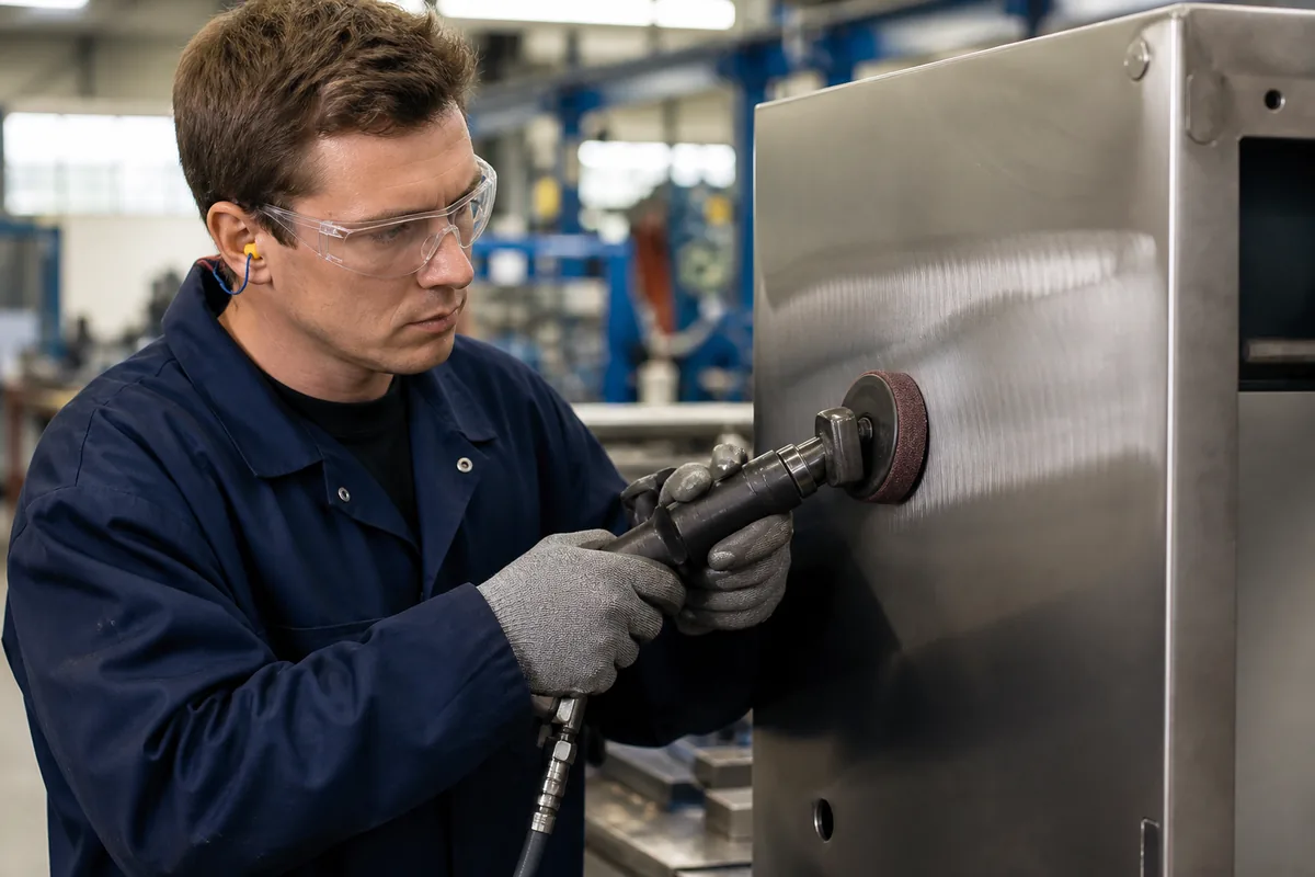 Surface Finishing industrial application scene