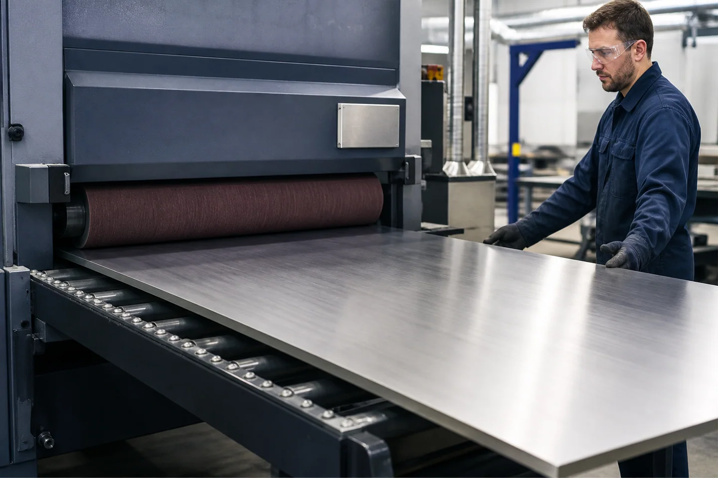Surface Finishing using industrial abrasive products
