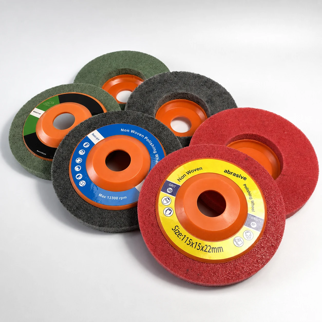 Non-Woven Polishing Wheel for Metal Finishing & Surface Conditioning for wholesale and OEM supply