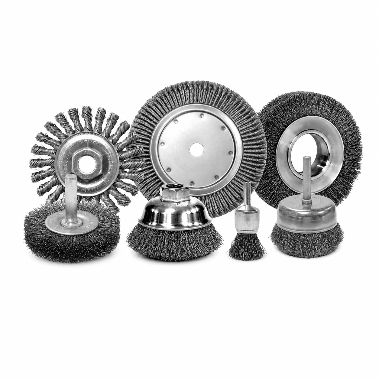 Industrial Wire Brush Assortment Kit for wholesale and OEM supply