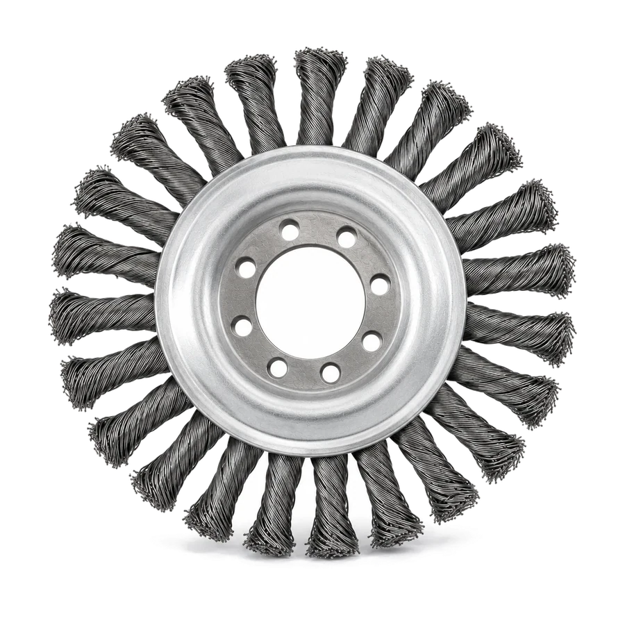 Twist Knot Wire Wheel Brush industrial product